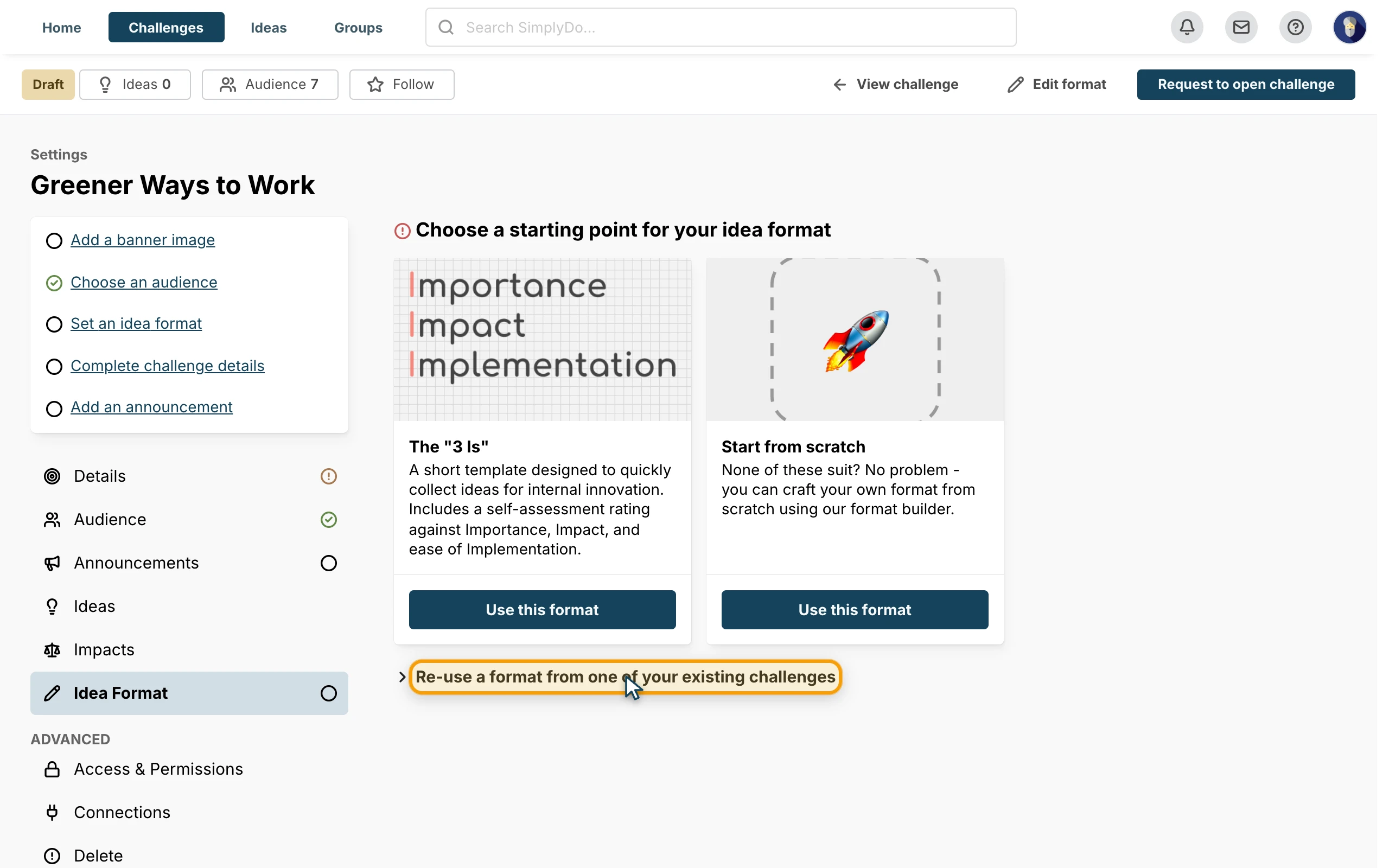 Where to click for instruction 1