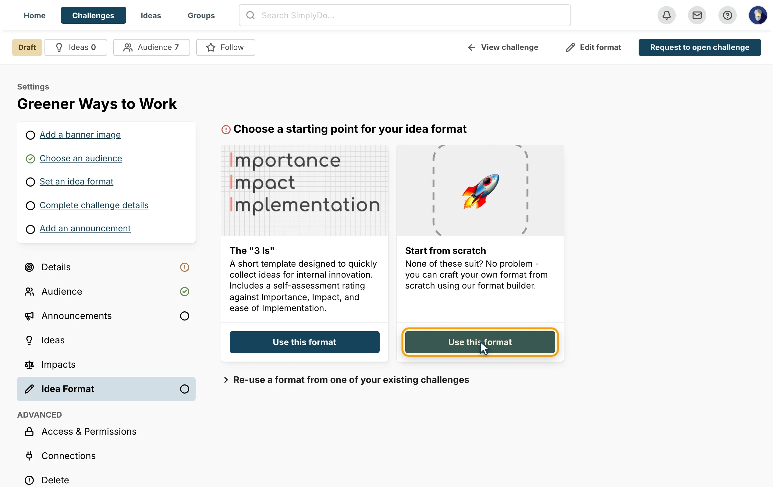 Where to click for instruction 1