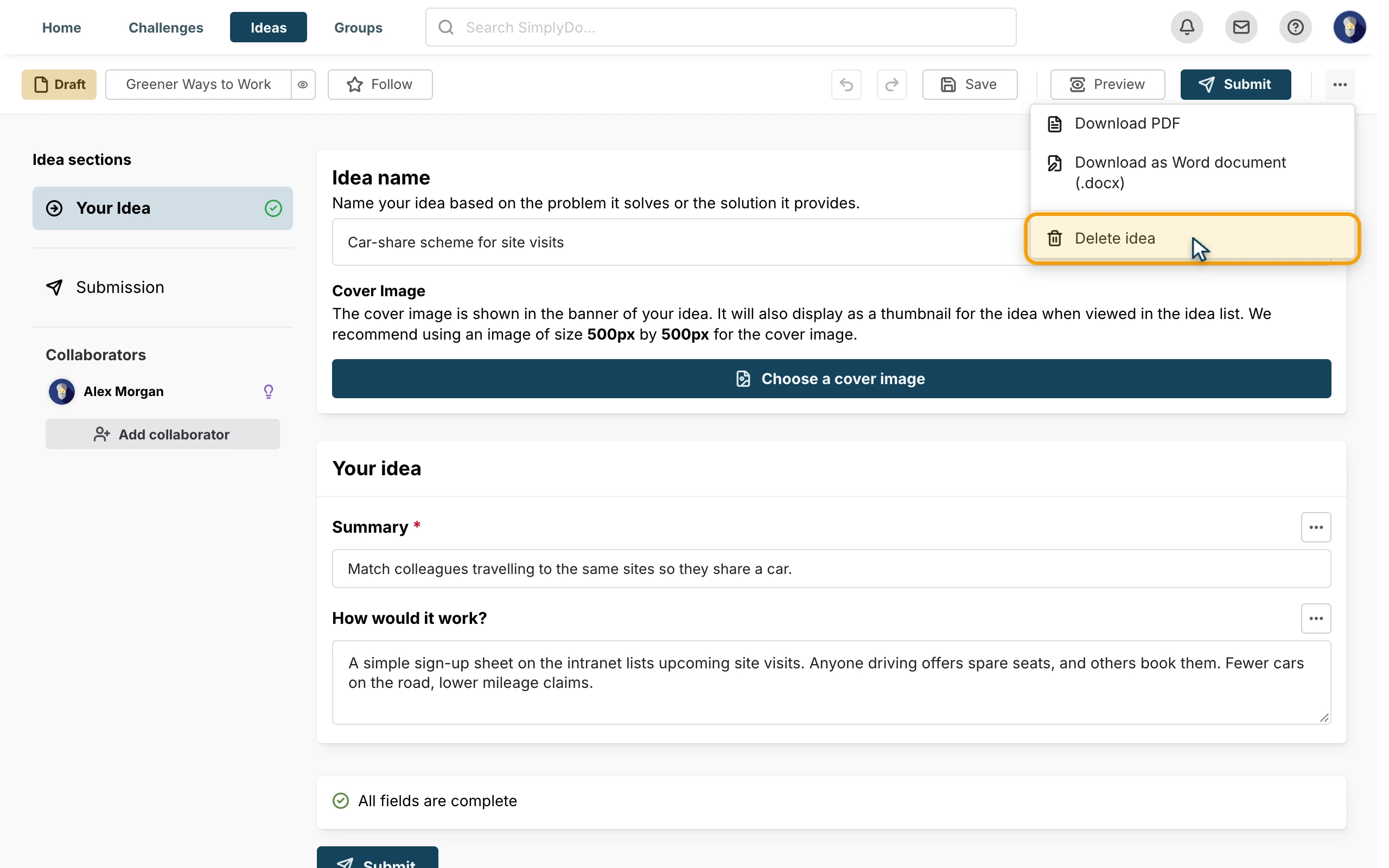 Where to click for instruction 2