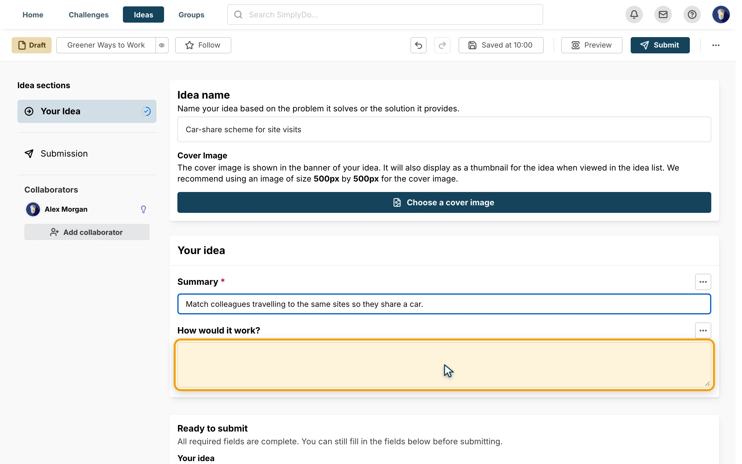 Where to click for instruction 2