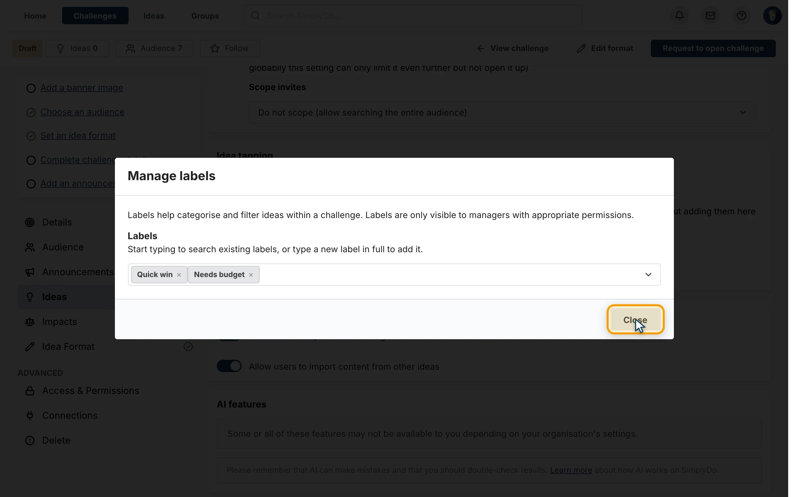 Where to click for instruction 5