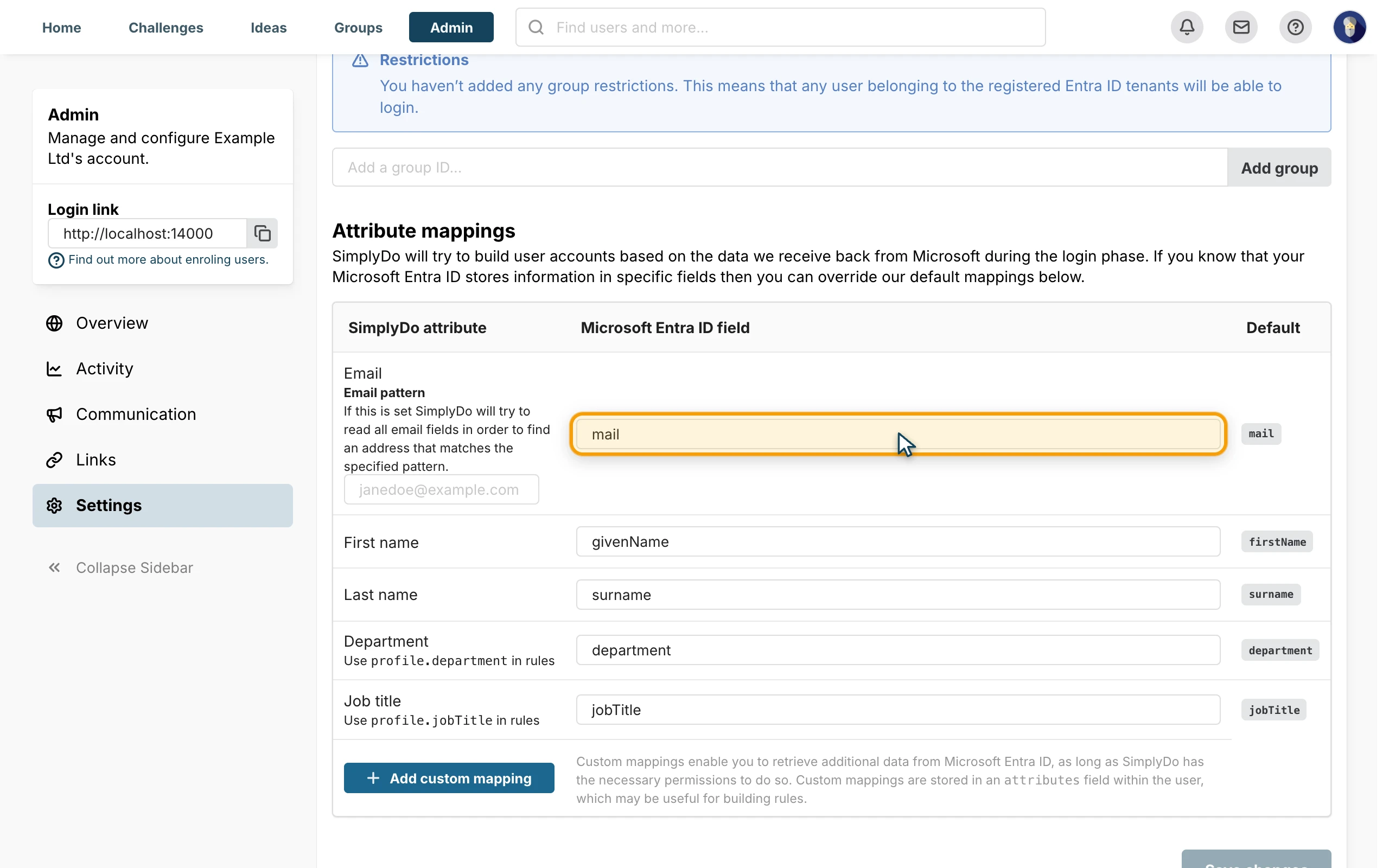 Where to click for instruction 1