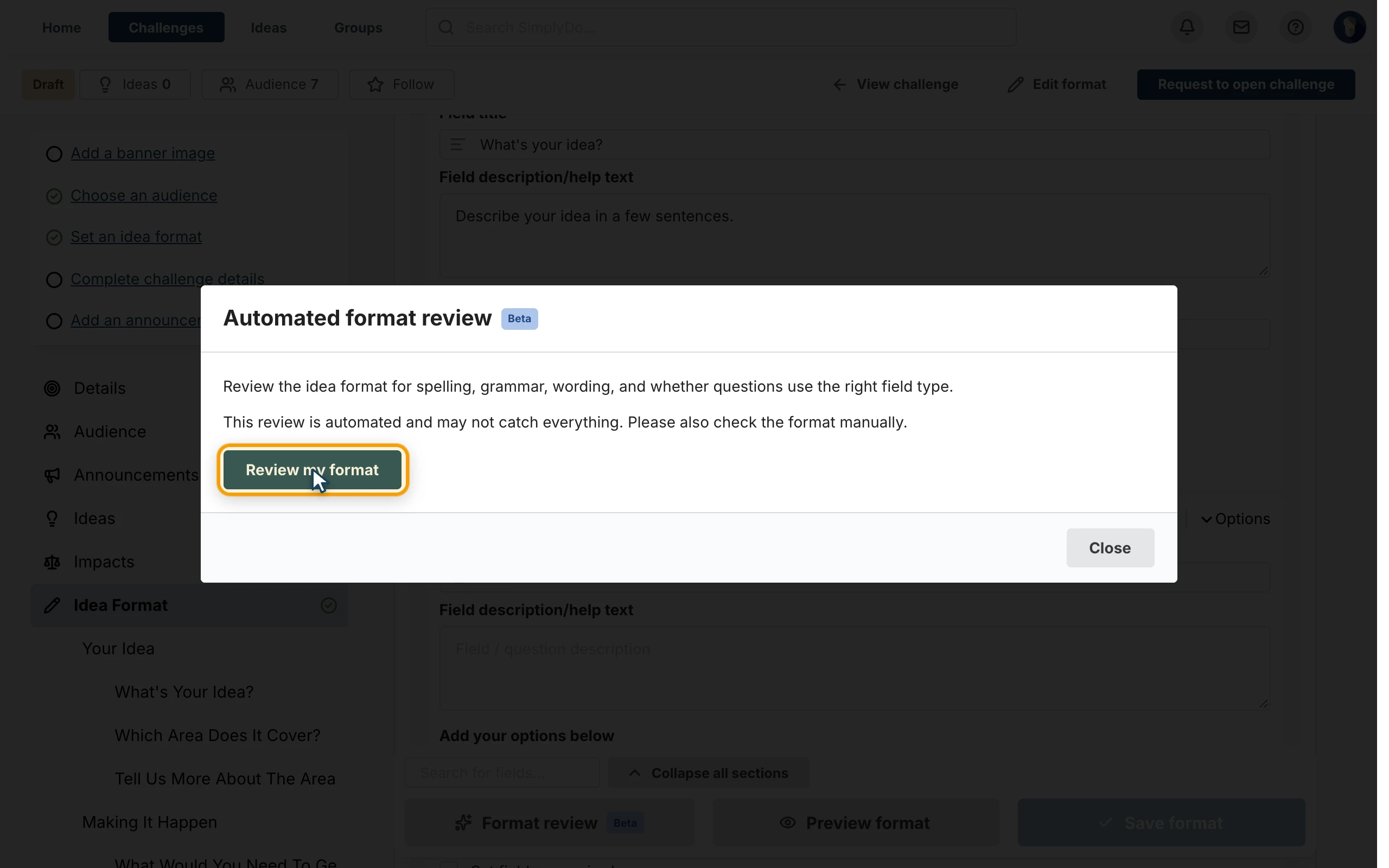 Where to click for instruction 2
