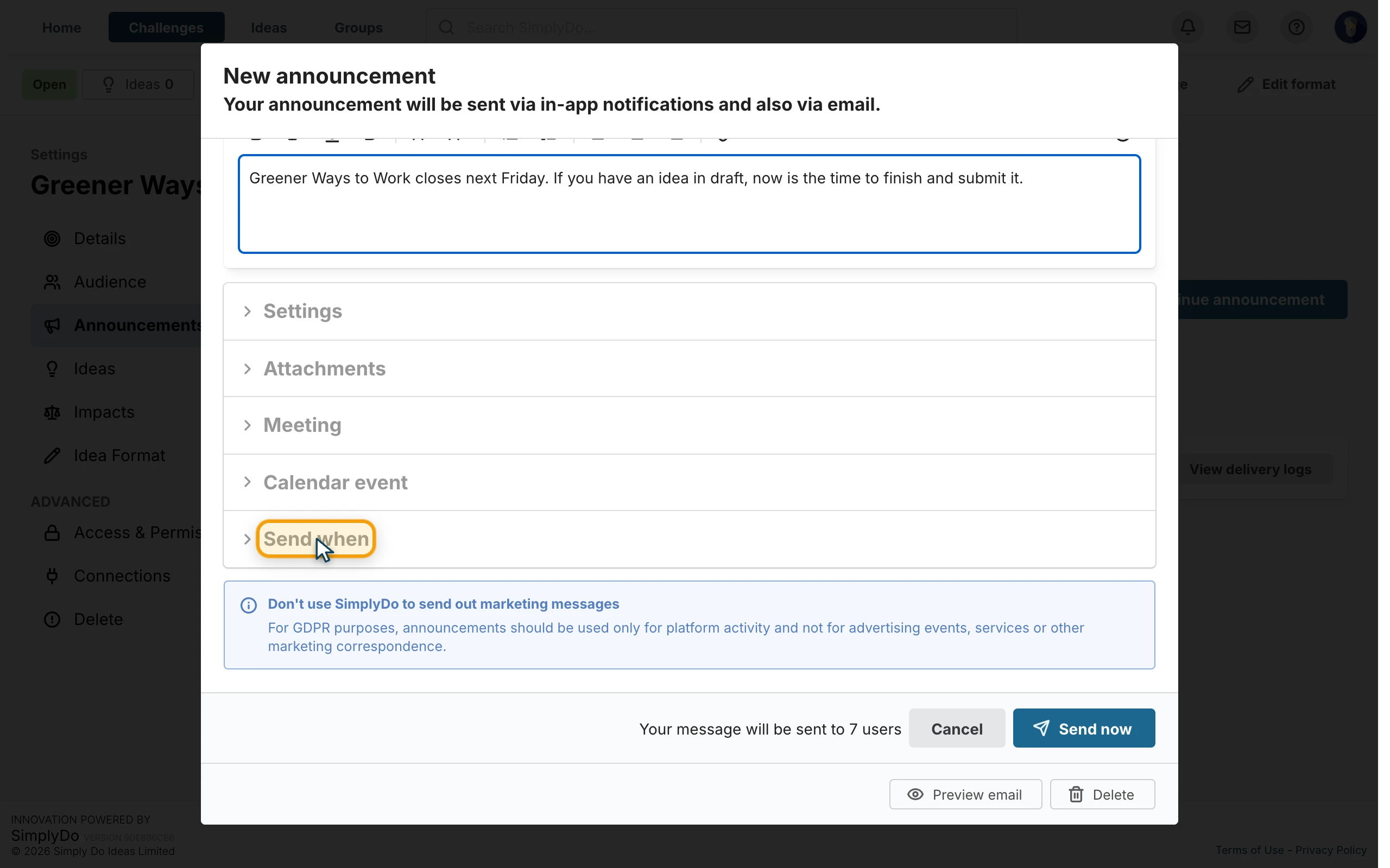 Where to click for instruction 5