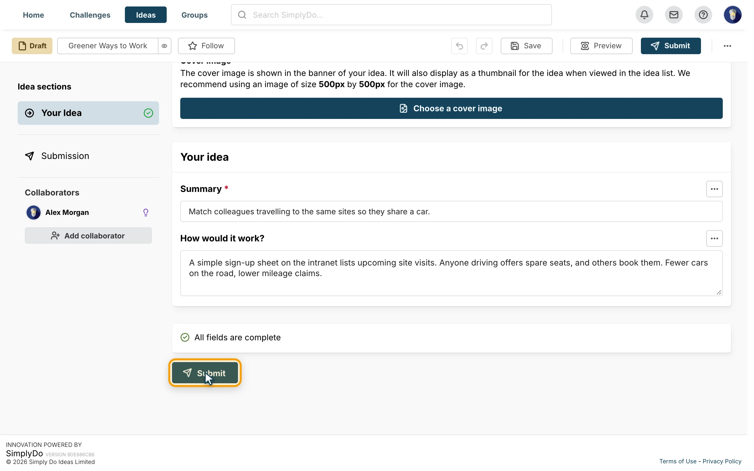Where to click for instruction 1